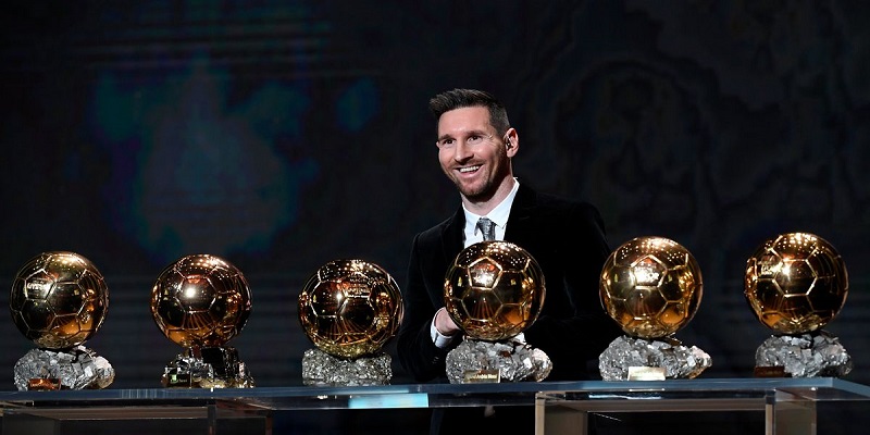 Lionel Messi co 8 chien thang va 5 lan ve nhi tai Ballon dOr